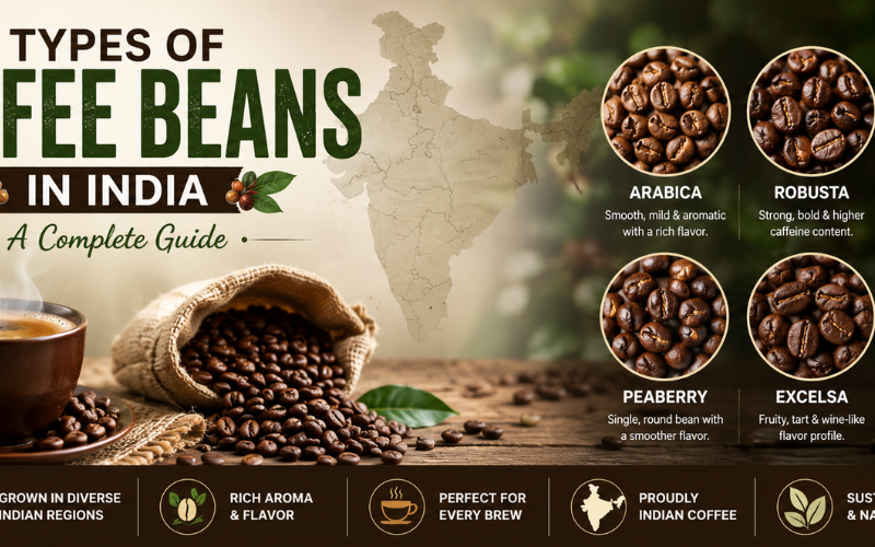 Types of Coffee Beans in India: A Complete Guide