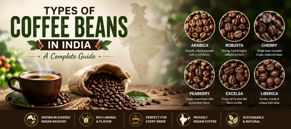 Types of Coffee Beans in India: A Complete Guide
