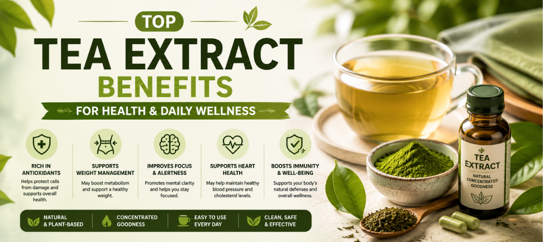 Top Tea Extract Benefits for Health & Daily Wellness