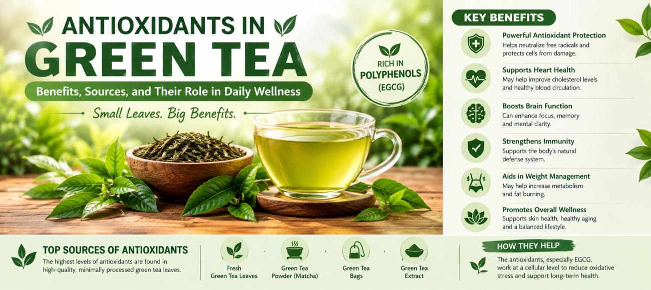 Antioxidants in Green Tea