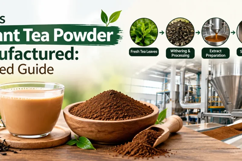 How Is Instant Tea Powder Manufactured: Detailed Guide