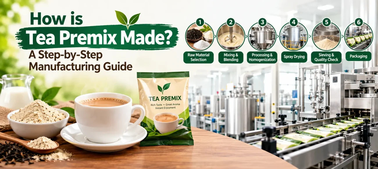 How is Tea Premix Made? A Step-by-Step Manufacturing Guide