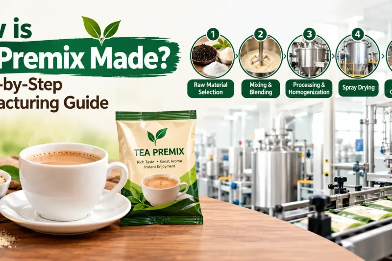 How is Tea Premix Made? A Step-by-Step Manufacturing Guide