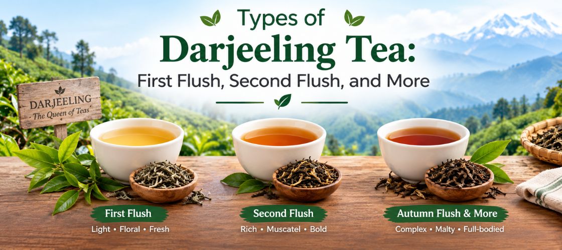 Types of Darjeeling Tea